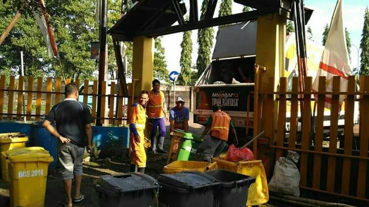 Satgas Kebersihan Kelurahan Bira, Kecamatan Tamalanrea, Makassar